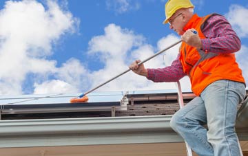Muirhead soft wash roof cleaning